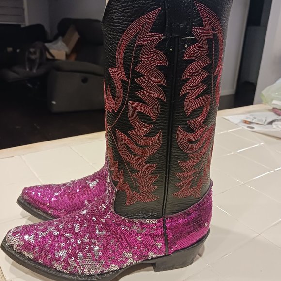 Presidente Fusia Cowboy Boots size 5.5 - Picture 8 of 12